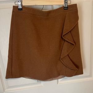 Size 10 J.Crew Caramel skirt